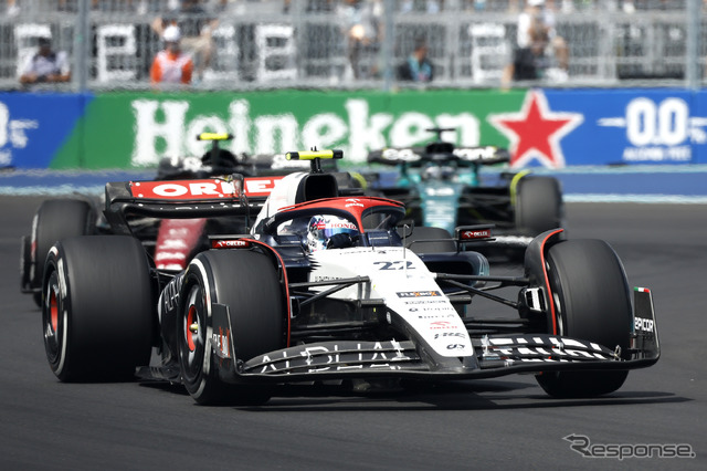 #22 角田裕毅 / アルファタウリ(2023年F1マイアミGP)