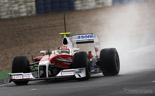 【トヨタF1】表彰台と優勝目指す グロック