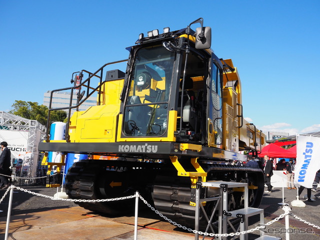 コマツ(建設・測量生産性向上展2023)