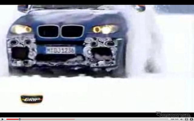 ［動画］BMW X6M と X5M…世界最強SUVがウインターテスト