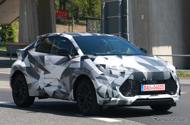 トヨタ C-HR 次期型プロトタイプ(スクープ写真)