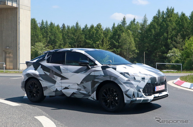 トヨタ C-HR 次期型プロトタイプ(スクープ写真)