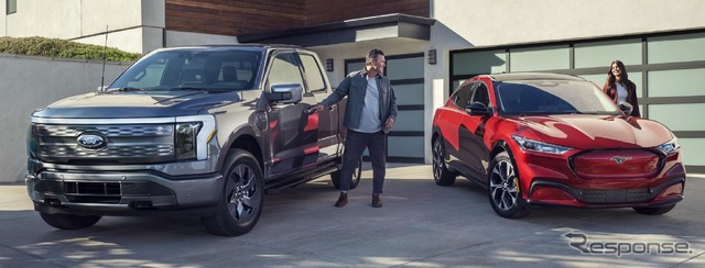 フォード F-150 ライトニング と フォード・マスタング・マッハE