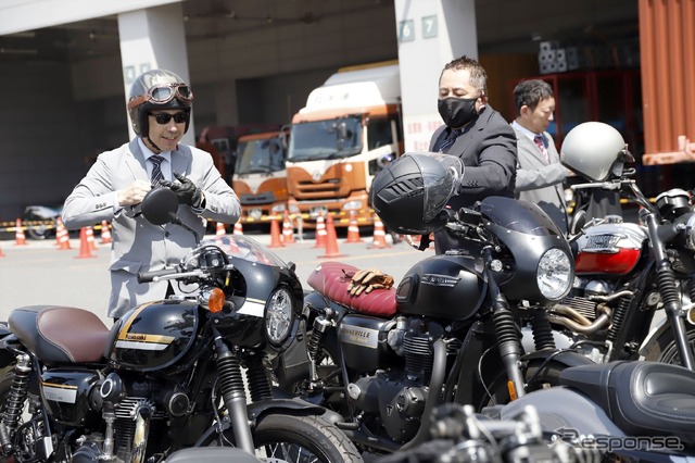 トライアンフ DGR東京ライド