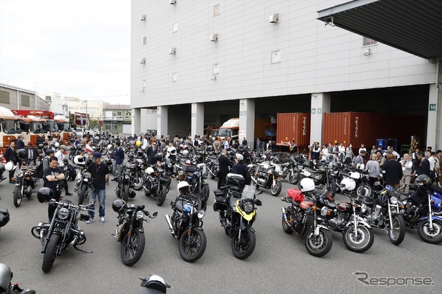 トライアンフ DGR東京ライド