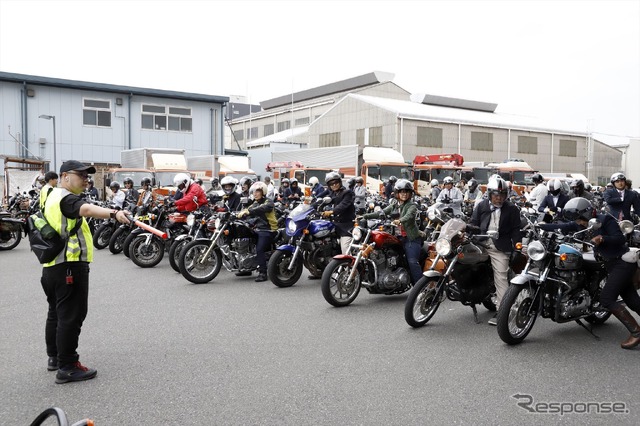 トライアンフ DGR東京ライド
