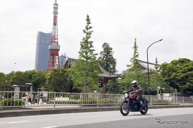 トライアンフ DGR東京ライド