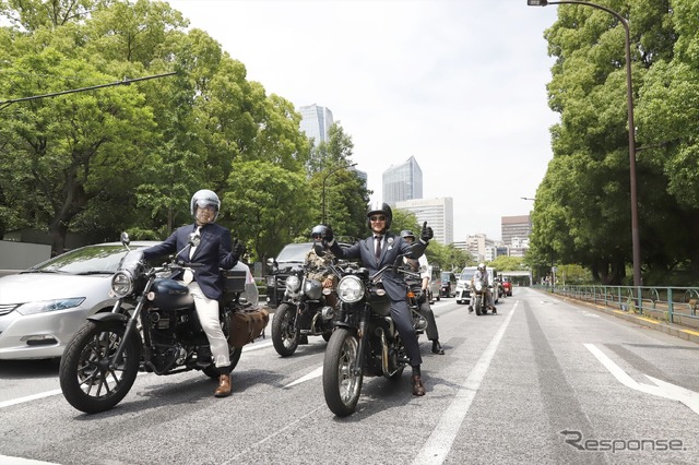 トライアンフ DGR東京ライド
