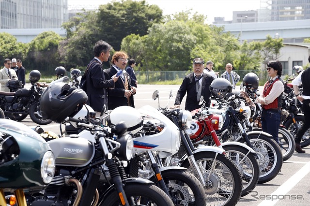 トライアンフ DGR東京ライド