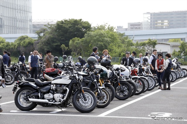 トライアンフ DGR東京ライド