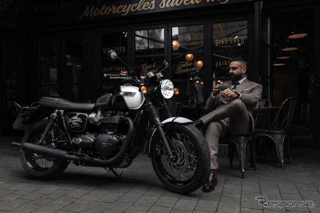 トライアンフ ボンネビル T120 ブラック DGR リミテッド エディション