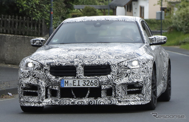BMW M2 CS プロトタイプ(スクープ写真)