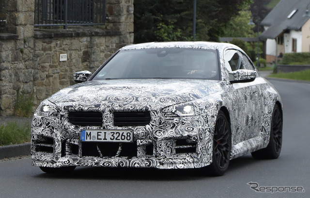 BMW M2 CS プロトタイプ(スクープ写真)