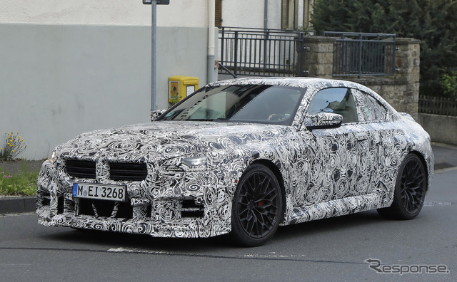 BMW M2 CS プロトタイプ(スクープ写真)