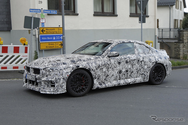 BMW M2 CS プロトタイプ(スクープ写真)