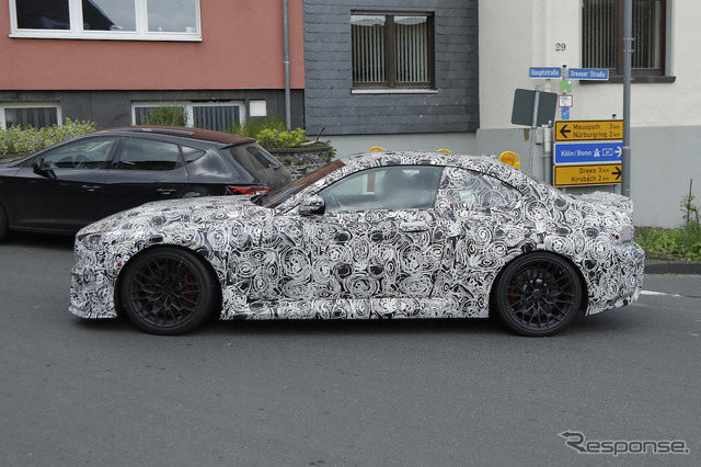 BMW M2 CS プロトタイプ(スクープ写真)