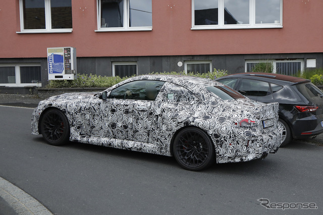 BMW M2 CS プロトタイプ(スクープ写真)