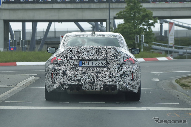 BMW M2 CS プロトタイプ(スクープ写真)