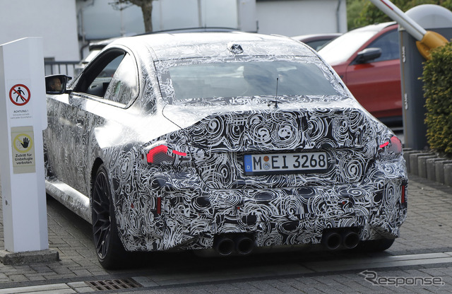 BMW M2 CS プロトタイプ(スクープ写真)