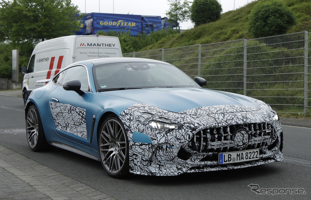 メルセデス AMG GT S E Performance プロトタイプ(スクープ写真)