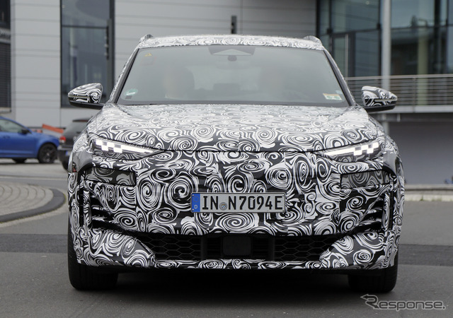 アウディ SQ6 e-tron 市販型プロトタイプ スクープ写真