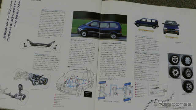 日産セレナ・初代(1991年)のカタログ