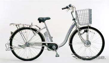 三洋電機、エネループバイクのビジネスモデルを発売