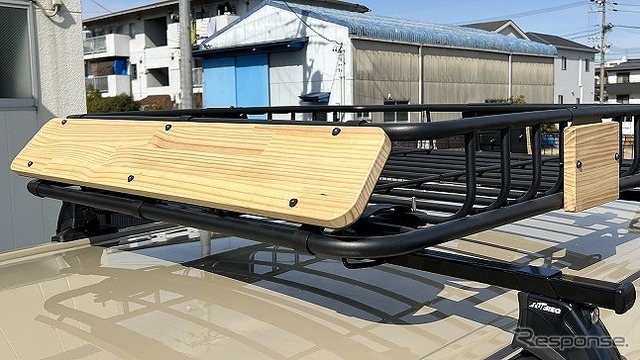 プロボックス用ルーフラックウッドパネル