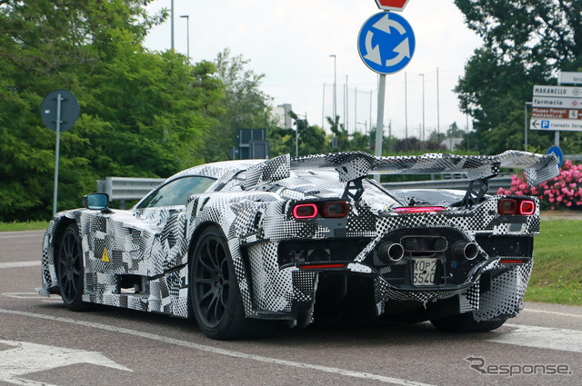 フェラーリ F250(仮)プロトタイプ(スクープ写真)