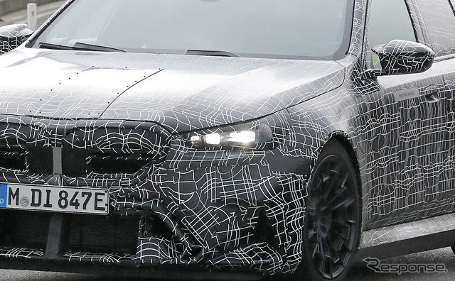 BMW M5 次期型プロトタイプ(スクープ写真)