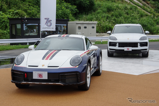 ポルシェ 911ダカールとカイエン E-ハイブリッド