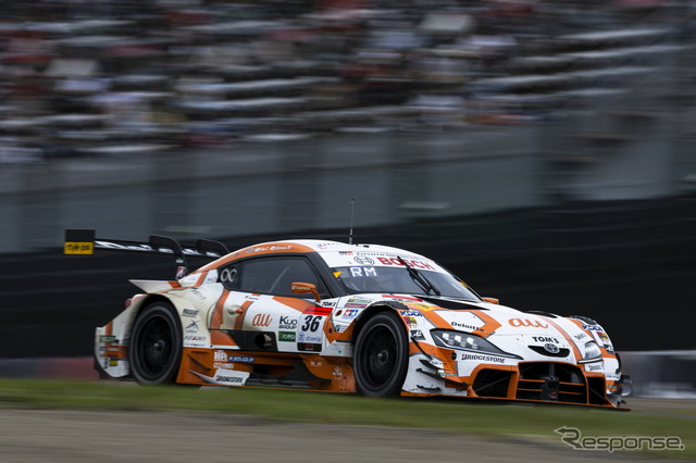 2位の#36 au TOM'S GR Supra(坪井翔/宮田莉朋)