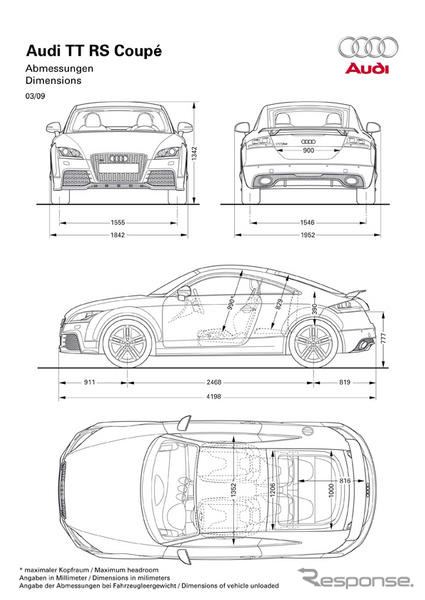 【ジュネーブモーターショー09ライブラリー】アウディ TT-RS