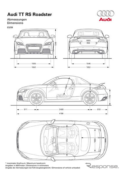 【ジュネーブモーターショー09ライブラリー】アウディ TT-RS