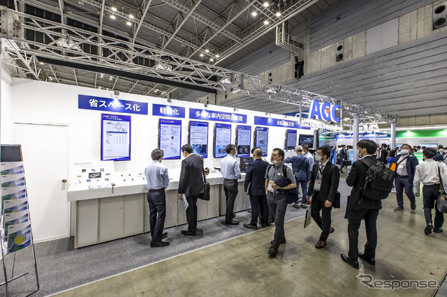 AGCブース(人とくるまのテクノロジー展2023 YOKOHAMA)