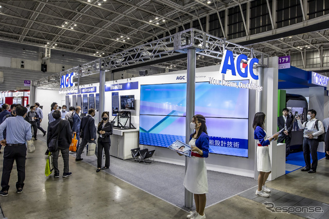 AGCブース(人とくるまのテクノロジー展2023 YOKOHAMA)