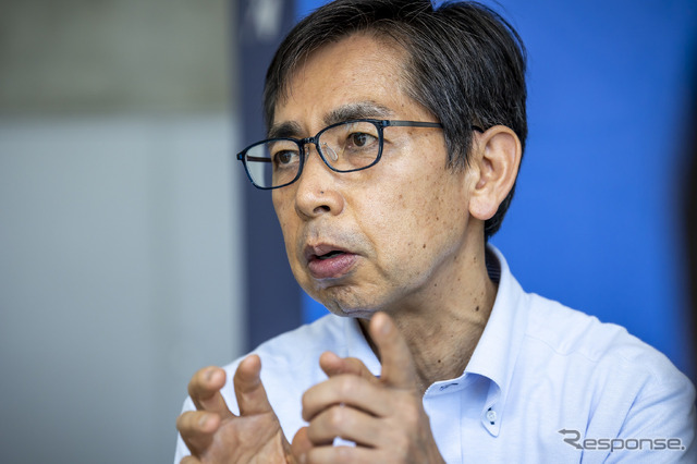 AGC オートモーティブカンパニー モビリティ事業開拓室 マーケティンググループ All AGC事業推進チーム マネージャー FIR-windshield プロジェクトリーダーの北岡賢治氏