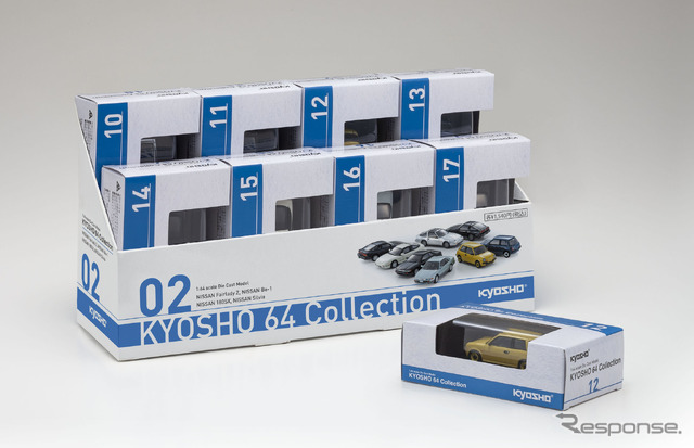 京商CVSミニカーシリーズ、フェアレディZやBe-1など4車種をファミマで 