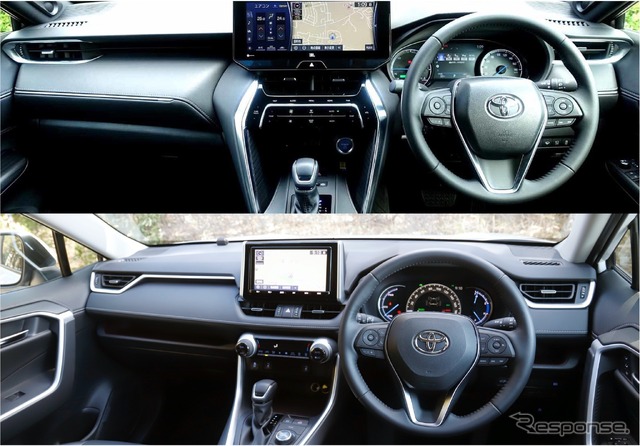 ハリアー vs RAV4