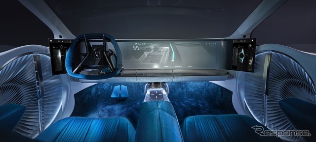 DSの次世代車のインテリアを提示した「M.i.21」