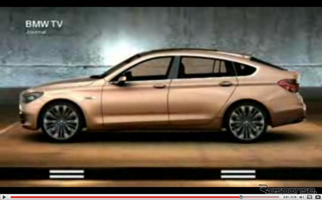BMW 5シリーズ GT…ティーザーキャンペーン開始