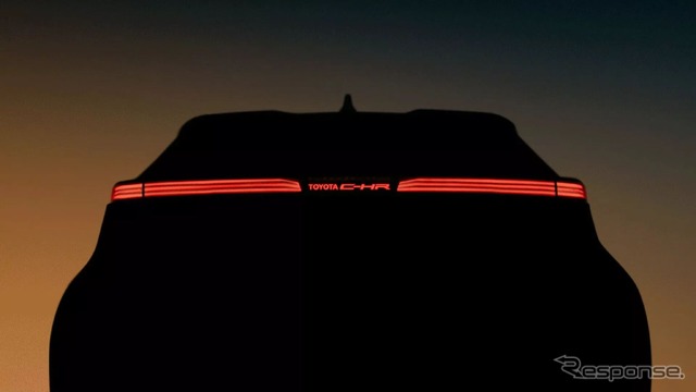 トヨタ C-HR 新型のティザー写真