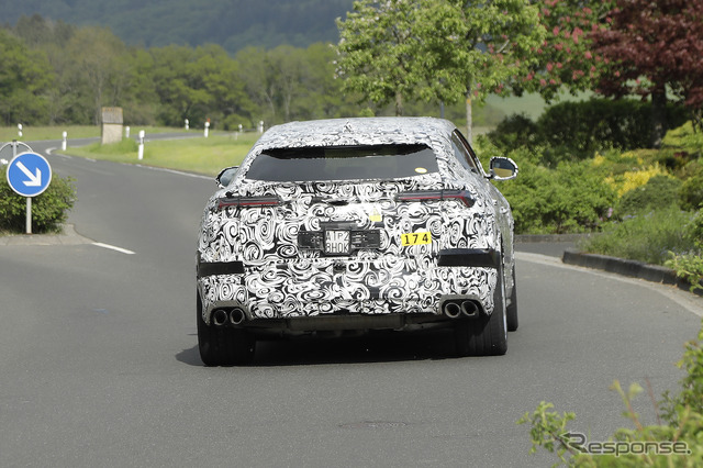 ランボルギーニ ウルス PHEV プロトタイプ(スクープ写真)