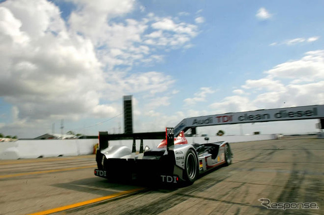 アウディ R15 TDI…デビュー戦のセブリングで勝利