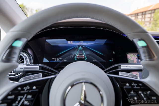 メルセデスベンツ EQS の「DRIVE PILOT」装着車