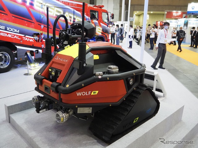 多目的消防戦術ロボットWolf R1(東京国際消防防災展2023)