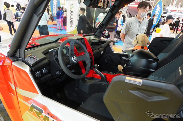 ヤマハの四輪バギー ウルヴァリン RMAX4 1000（東京国際消防防災展2023）