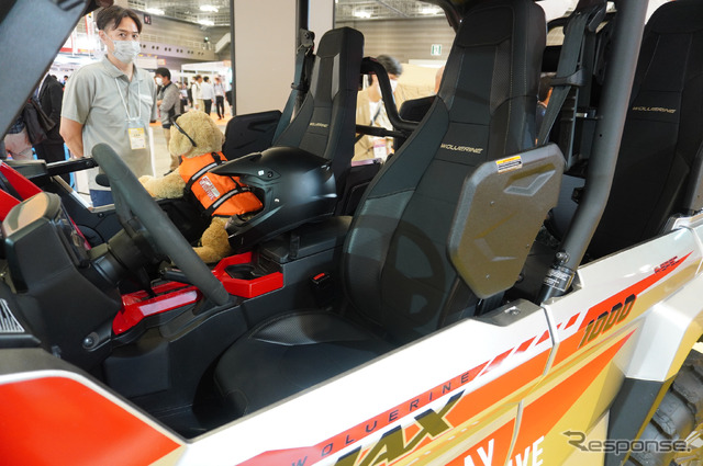 ヤマハの四輪バギー ウルヴァリン RMAX4 1000（東京国際消防防災展2023）