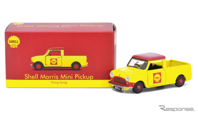 TINY製ミニカー モーリスミニ ピックアップトラック Shell