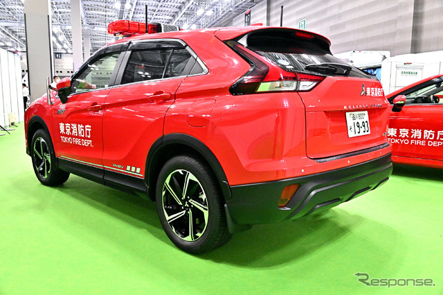 東京消防庁三菱エクリプスクロスPHEV査察広報車(東京国際消防防災展2023)